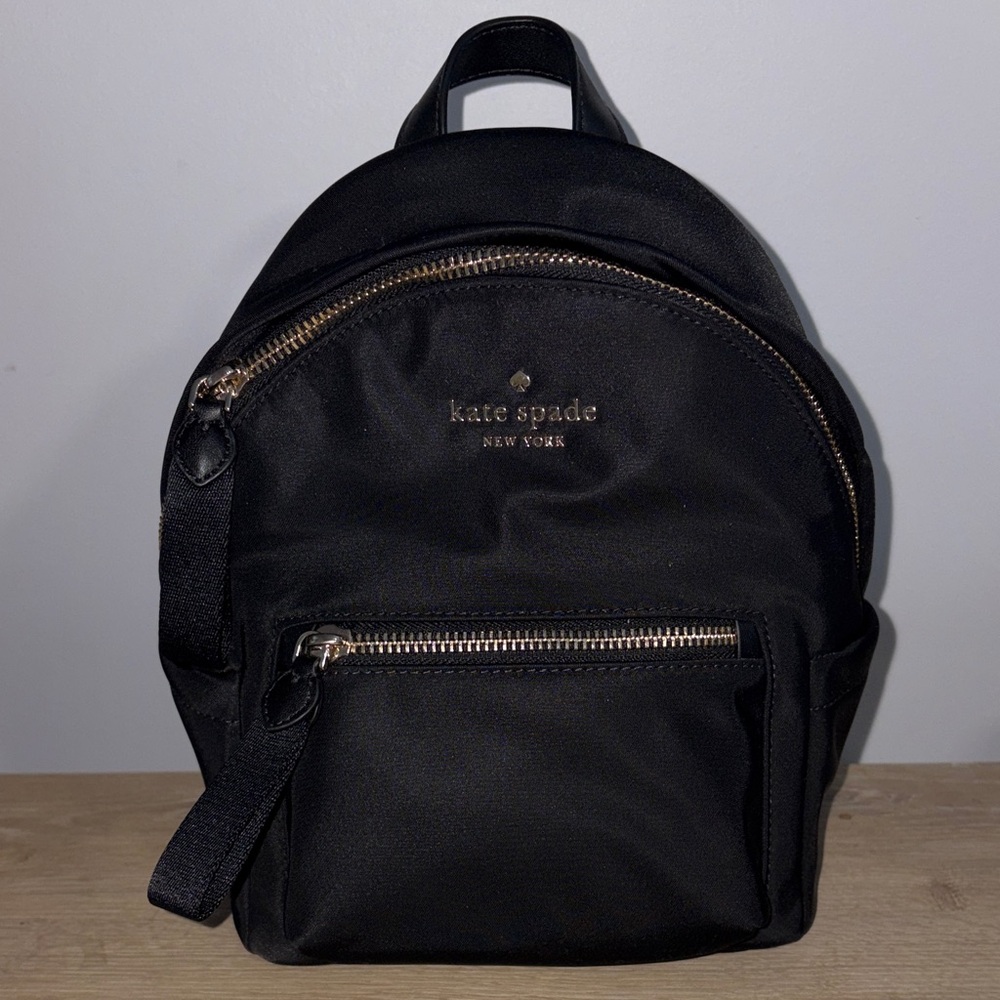Kate Spade Black Backpack